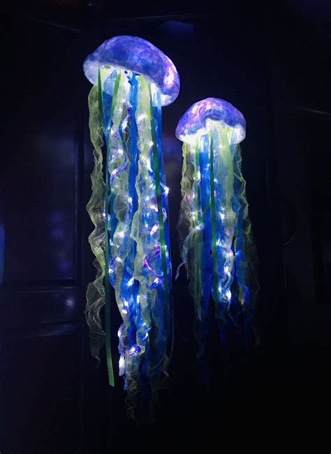 Jellyfish lights - Fantastic LED jellyfish night light decorative chandelier Handmade Adorable Magic dream cute jellyfish chandelier night light Gifts for kids (69) Sale Price $14.12 $ 14.12 